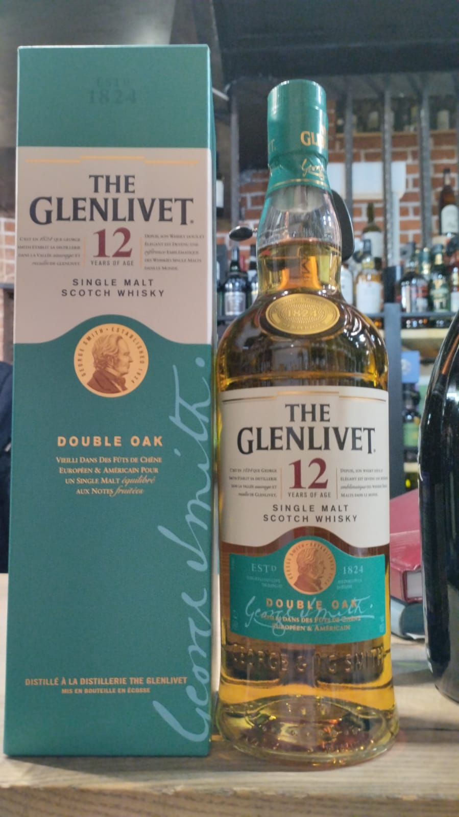 Виски The Glenlivet 12 Years Old in gift box  700 мл
