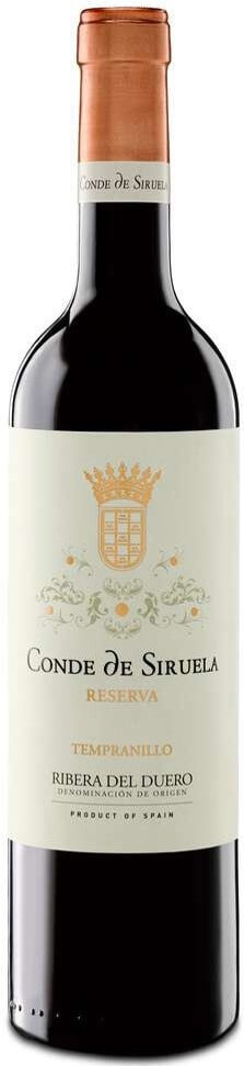 Вино Conde de Siruela Reserva Ribera del Duero DO  2017  750 мл  