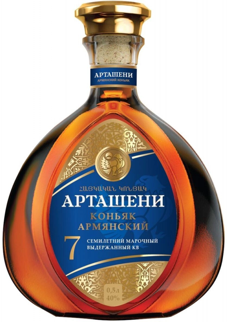 Коньяк   Artasheni 7 Years Old   500 мл 40%