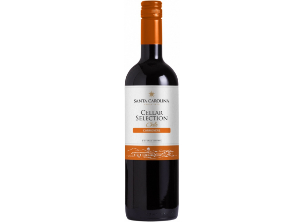 Вино Santa Carolina BCellar Selection Carmenere Селлар Селекшн Карменер 2019 750 мл