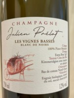 Вино игристое  Julien Prelat Les Vignes Basses Blanc de Noirs 2020 750 мл 12%