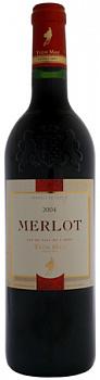Вино Yvon Mau Merlot  Ивон Мо Мерло 2019 750 мл