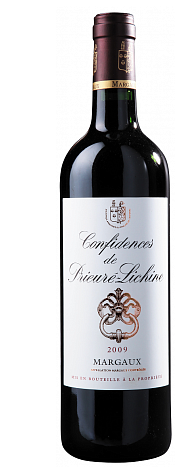 Вино Confidences de Prieure-Lichine Margaux AOC  2014 750 мл 14%