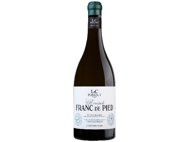 Вино  L&C Poitout Monopole Franc de Pied AOC Petit Chablis dry white  2022 750 мл 13%