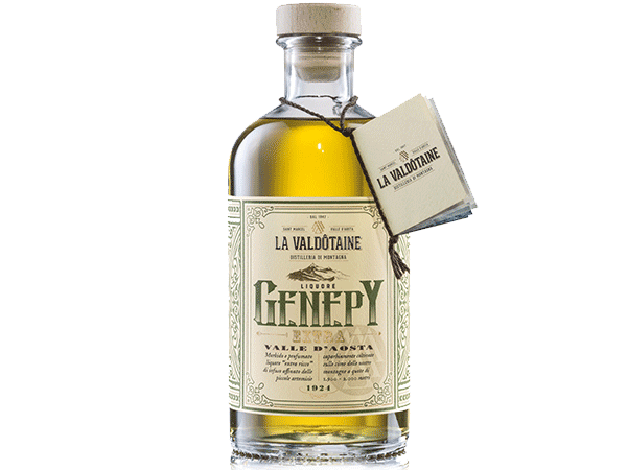 Ликер  La Valdotaine Genepy Extra Liqueur valle d'Aosta 700 мл  40 %