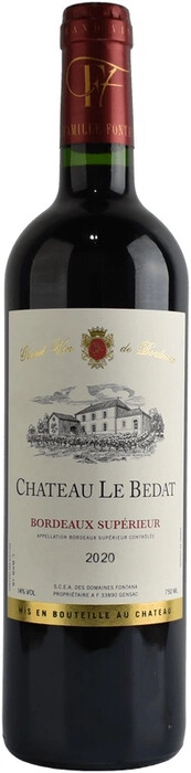 Вино   Château Bellecroix, Bordeaux Superior  2020  750 мл  13%