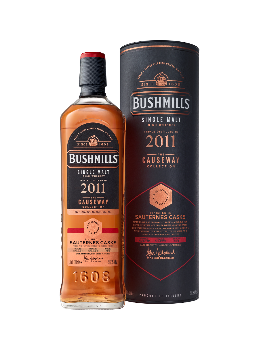Виски Bushmills  2011  Бушмилз Коллекция 2011   700 мл 56,3 %
