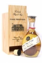 Кальвадос Calvados Pays d'Auge Pomme Prisonniere wooden box 1000 мл