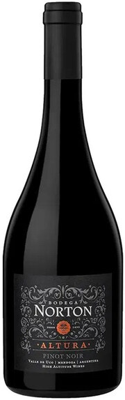 Вино Norton Altura  Pinot Noir   Нортон Альтура Пино Нуар  2021  750 мл