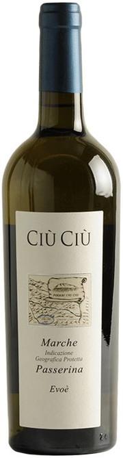Вино Ciu Ciu Evoe Passerina Marche IGP  2016 750 мл