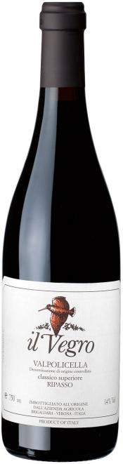 Вино Brigaldara Il Vegro Ripasso Valpolicella Classico Superiore DOC  2016 750 мл