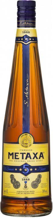 Бренди Metaxa 5*  1000 мл