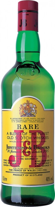 Виски J&B Rare 1000 мл 40 %