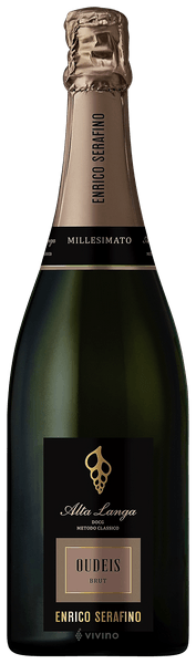 Вино  игристое Enrico Serafino Alta Langa Oudeis Brut   2018 750 мл  12%