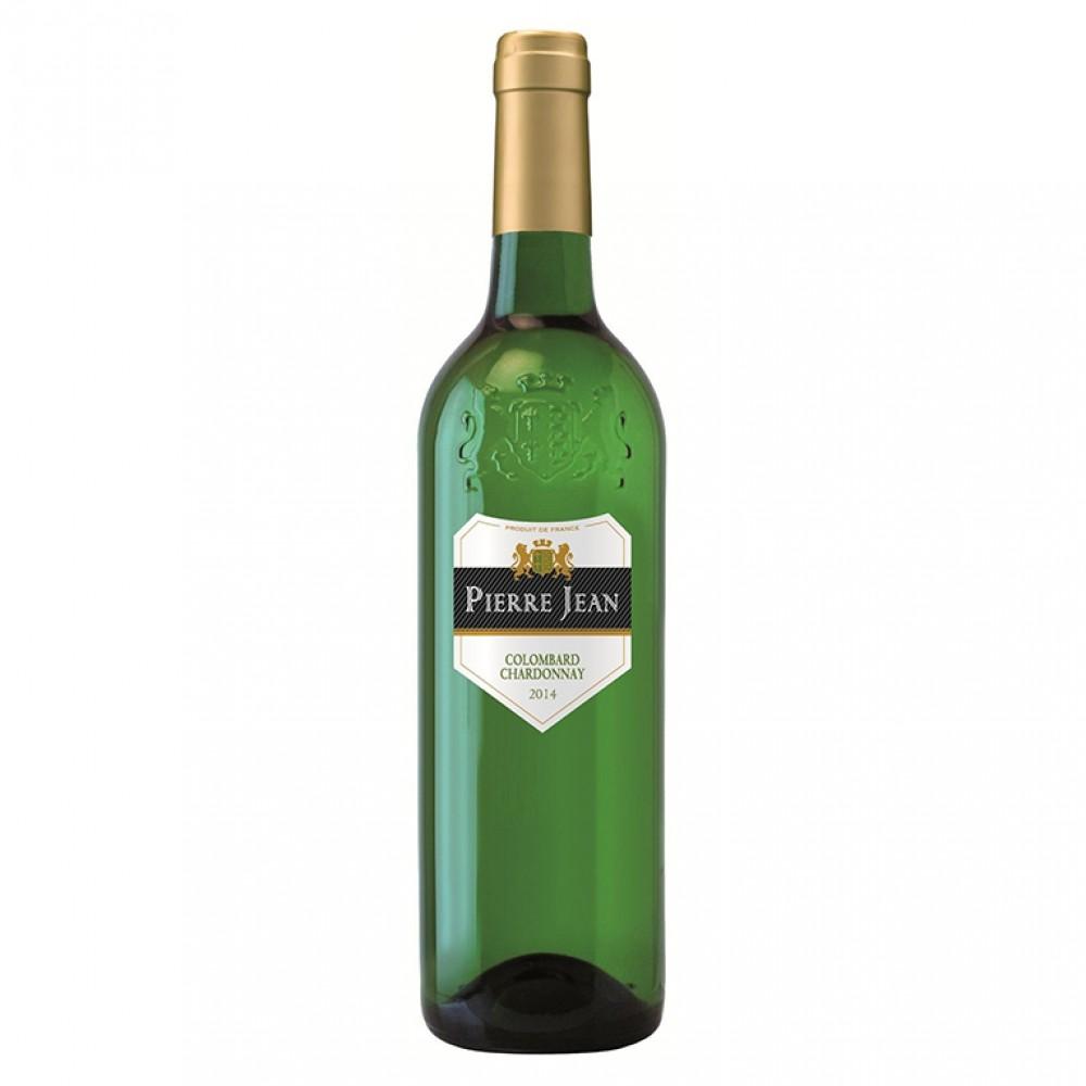 Вино  Pierre Jean Colombard Chardonnay Пьер Жан Коломбар Шардоне  750 мл