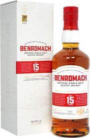 Виски Benromach 15 Years Old  gift box 700 мл