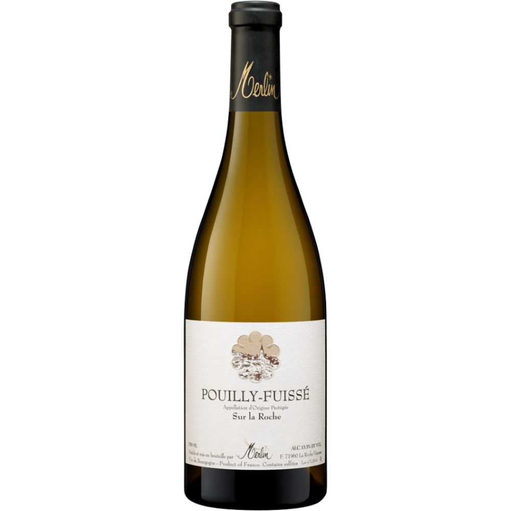 Вино Merlin Pouilly-Fuisse Sur la Roche   Мерлен Пуйи-Фюиссе   Сюр ля Рош  2019  750 мл
