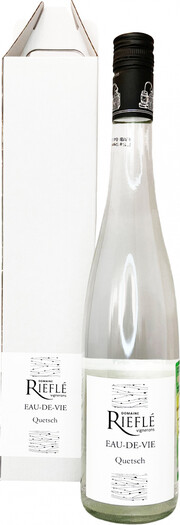 Бренди  Domaine Riefle  Eau-de-Vie Quetsch  gift box700 мл
