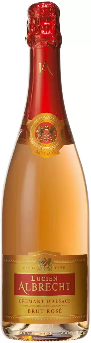 Игристое вино Lucien Albrecht Brut Rose Crémant d'Alsace  750 мл