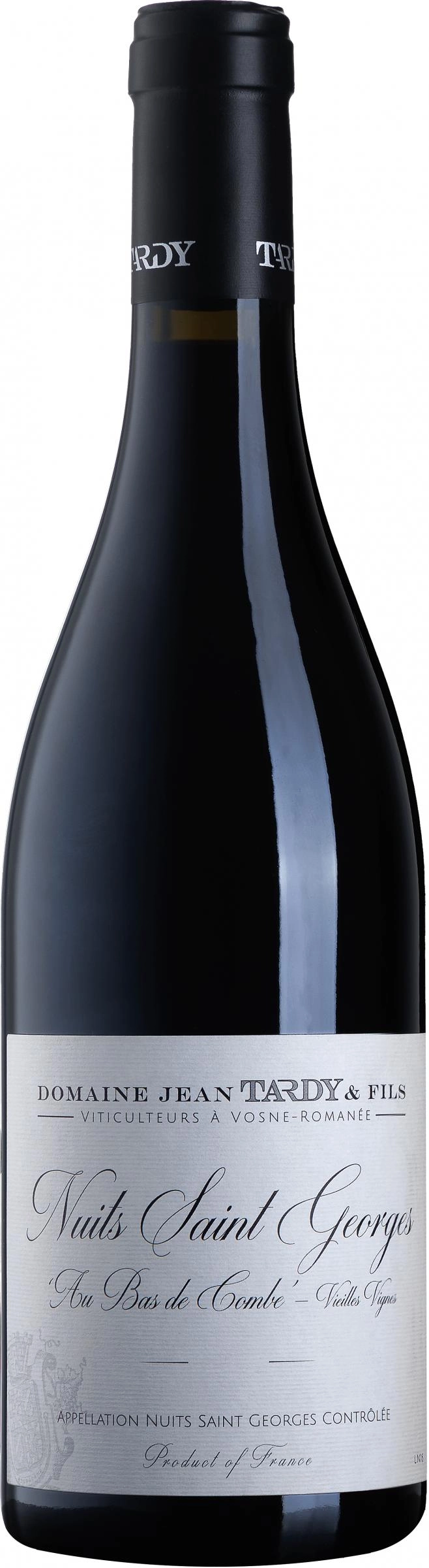 Вино Domaine Jean Tardy  et Fils  Nuits-Saint-Georges Aux Bas De Combe Vieilles Vignes 2018  750 мл