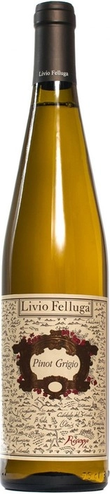 Вино Livio Felluga Pinot Grigio 2024 750 мл  