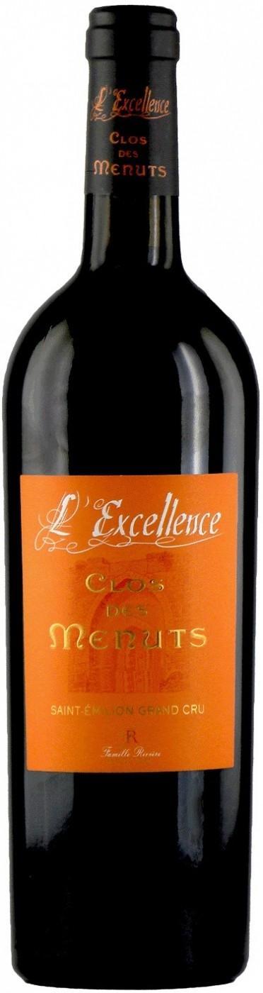 "Excellence Clos des Menuts", Saint-Emilion Grand Cru AOC, 2008/"Экселланс Кло де Меню", 2008, 0,75