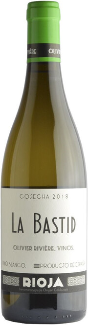 Вино  Olivier Riviere  La Bastid    2019   750 мл