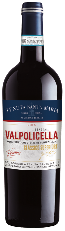 Вино Tenuta Santa Maria di Gaetano Bertani Valpolicella Classico Superiore  2022  750 мл
