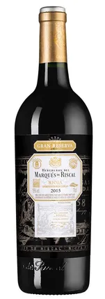 Вино Herederos del Marques de Riscal Gran Reserva Rioja  2016 750 мл 15%