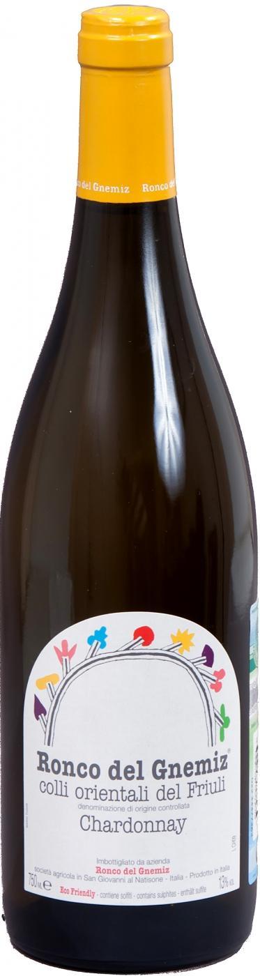 Вино Ronco Del Gnemiz, Chardonnay/Ронко Дель Гнемиц, Шардонне, 2011, 750 мл