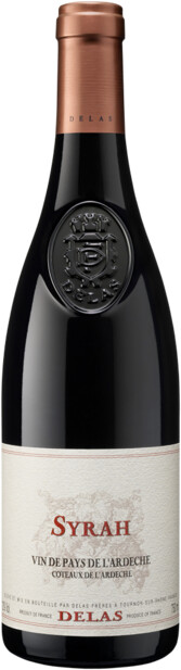 Вино Delas Syrah IGP Pays d'Ardeche  2018 750 мл