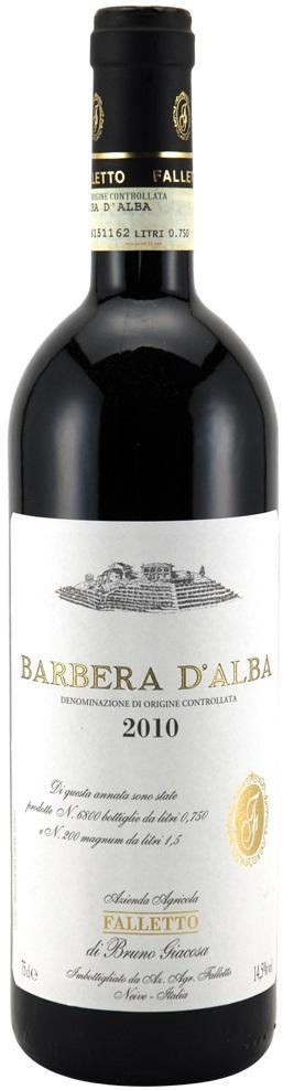 Вино Falletto  Barbera d'Alba DOC    2021  750 мл