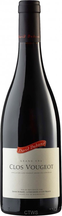 Вино Domaine David Duband Clos de Vougeot Grand Cru AOC   2022   750 мл 