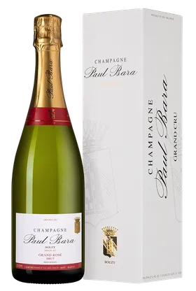 Шампанское Paul Bara Brut Grand Rose Grand Cru Bouzy Brut Champagne gift box  2020 750 мл