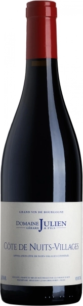 Вино Domaine Gérard Julien & Fils Côte de Nuits Villages  2020  750 мл
