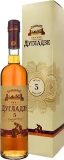 Коньяк Dugladze 5 year gift box 500 мл