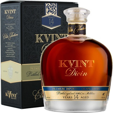 Коньяк  Kvint 14 Years Old gift box  500 мл