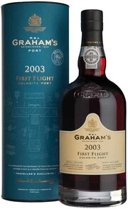 Портвейн Graham's  First Flight  Colheita Port  gift in tube  2003  750 мл