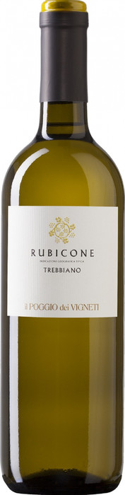 Вино Il Poggio dei Vigneti  Trebbiano  Rubicone  IGT    2019  750 мл