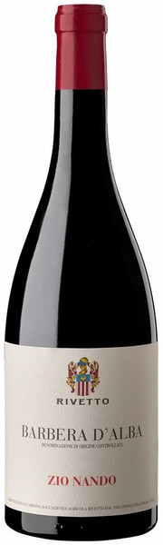 Вино Rivetto  Barbera d’Alba D.O.C. Zio Nando  Риветто, Барбера д’Альба  Дзио Нандо 2017 750 мл