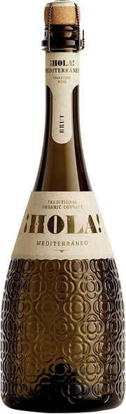 Игристое вино Cava Hola Mediterraneo Brut  750 мл