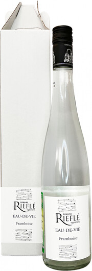 Бренди  Domaine Riefle  Eau-de-Vie Framboise  gift box 700 мл