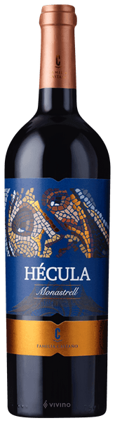 Вино  Bodegas Castano Hecula Monastrell DO Yecla Бодегас Кастано Хекула Монастрель  2019  750 мл