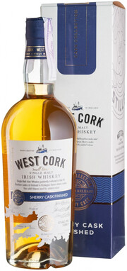 Виски West Cork Small Batch Sherry Cask  gift box   700 мл
