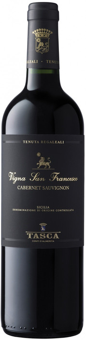 Вино Tasca d'Almerita Vigna San Francesco Cabernet Sauvignon Таска д'Альмерита Винья Сан Франческо Каберне Совиньон 2019 750 мл