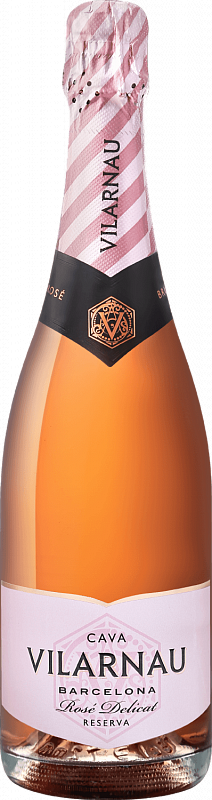 Игристое вино Vilarnau  Brut Reserva Rose Delicat Cava DO    750 мл