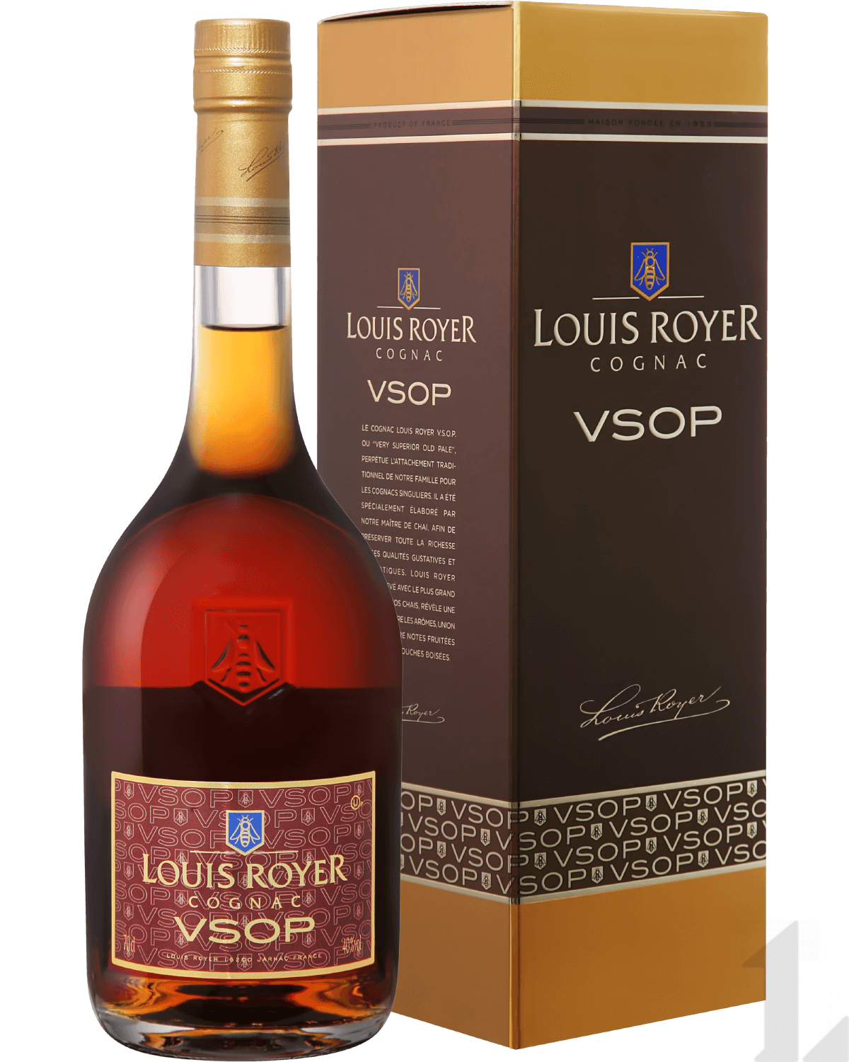Коньяк Louis Royer VSOP Kosher  in gift box   700 мл