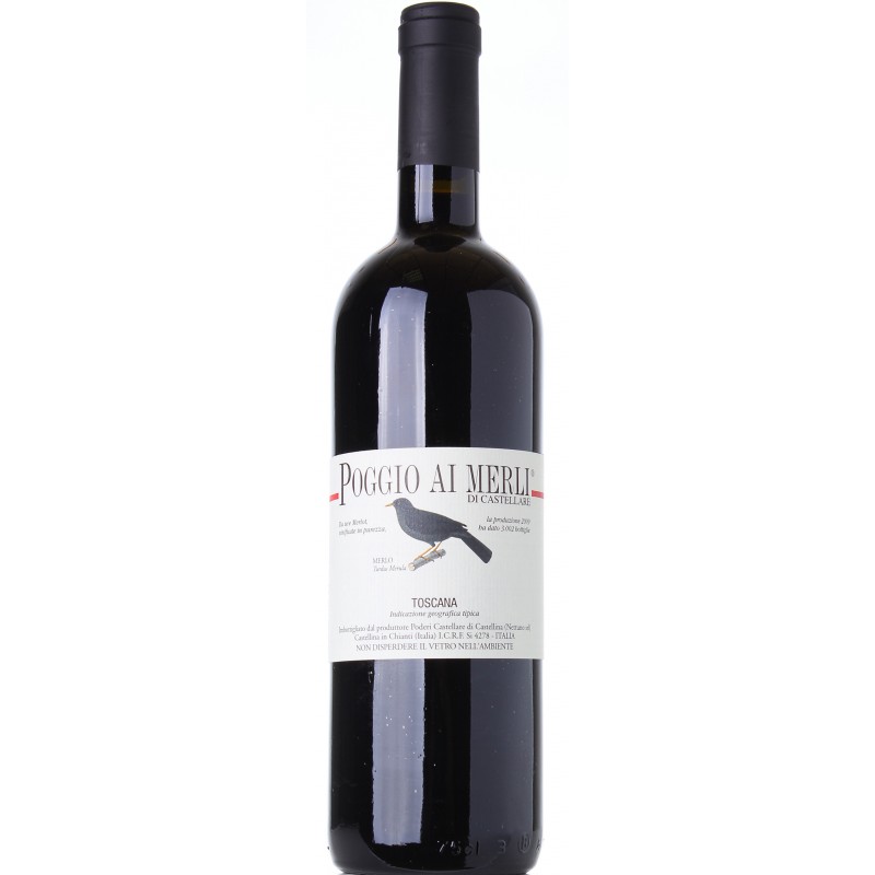 Вино Castellare di Castellina Poggio ai Merli Toscana IGT 2019 750 мл