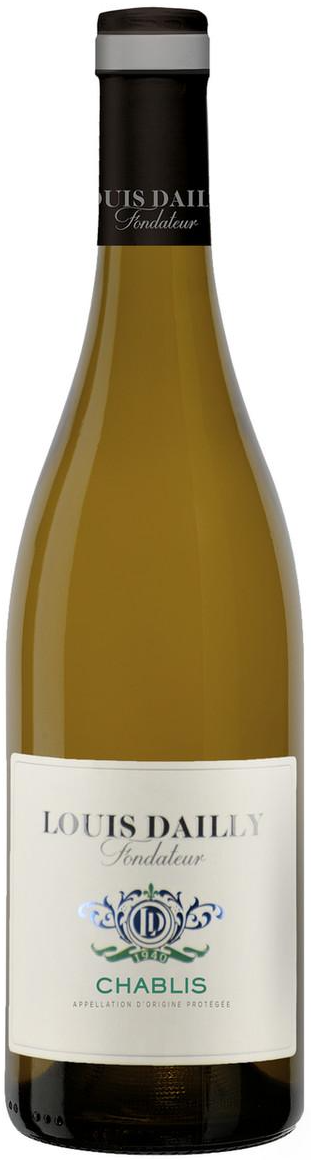 Вино Louis Dailly Fondateur Chablis 2023 750 мл