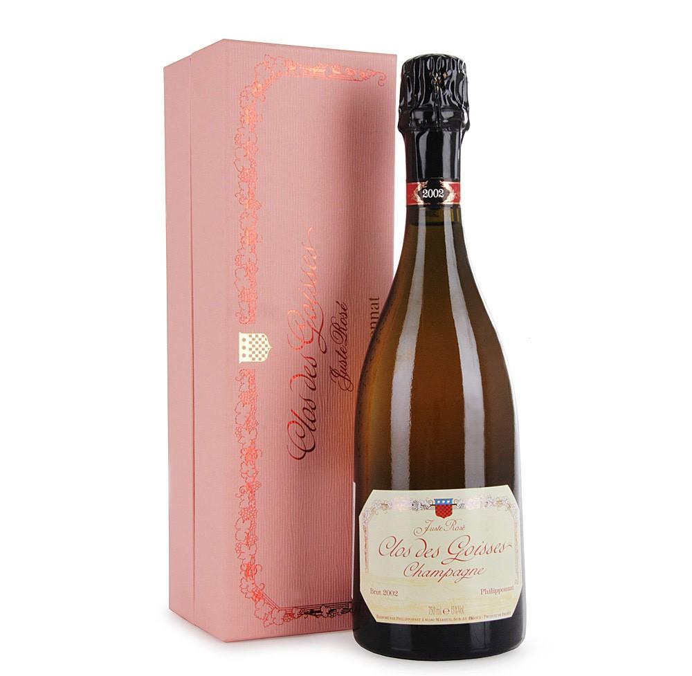 Шампанское AOC Champagne Philipponnat Clos des Goisses Brut Rose  gift box  2005 750 мл